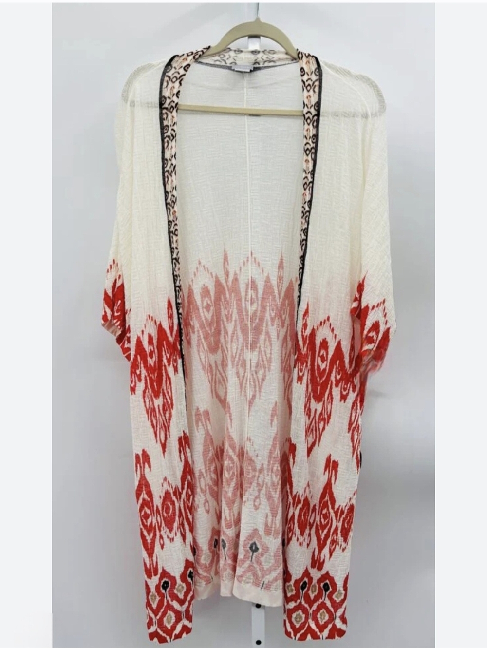 Chico's Beachcomber Kimono Cardigan - Picture 6 of 9